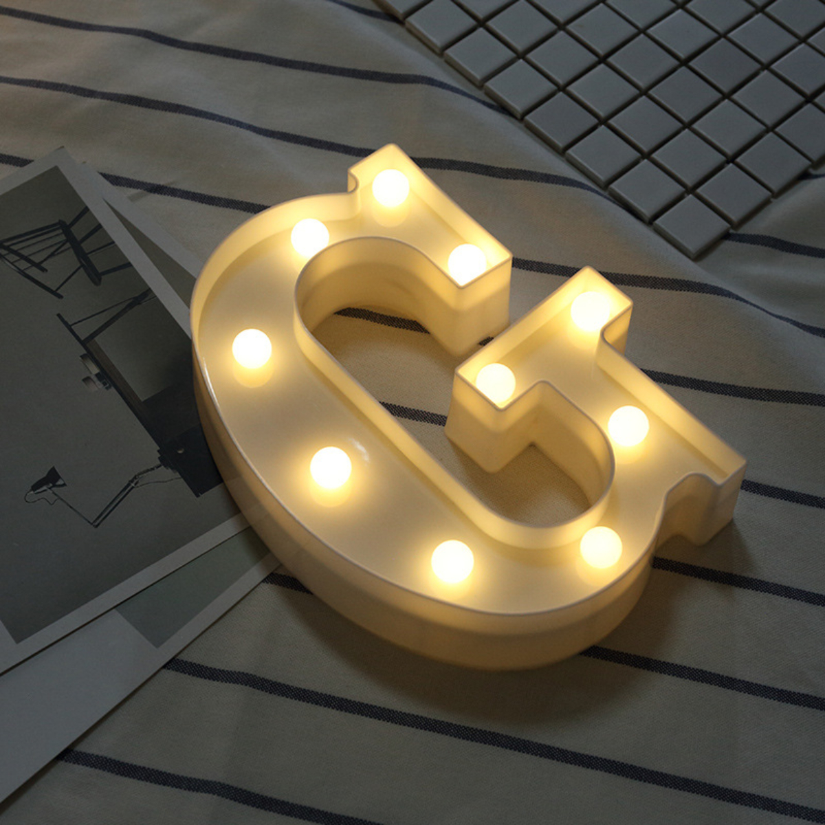 Letras Luces Led Light Decoración Fiestas, Cumpleaños - Imagen 68