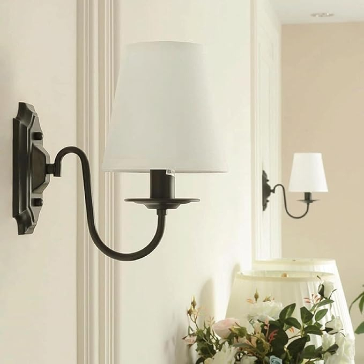 Aplique De Pared Elegante En Forma De U Para Dormitorio - Imagen 4