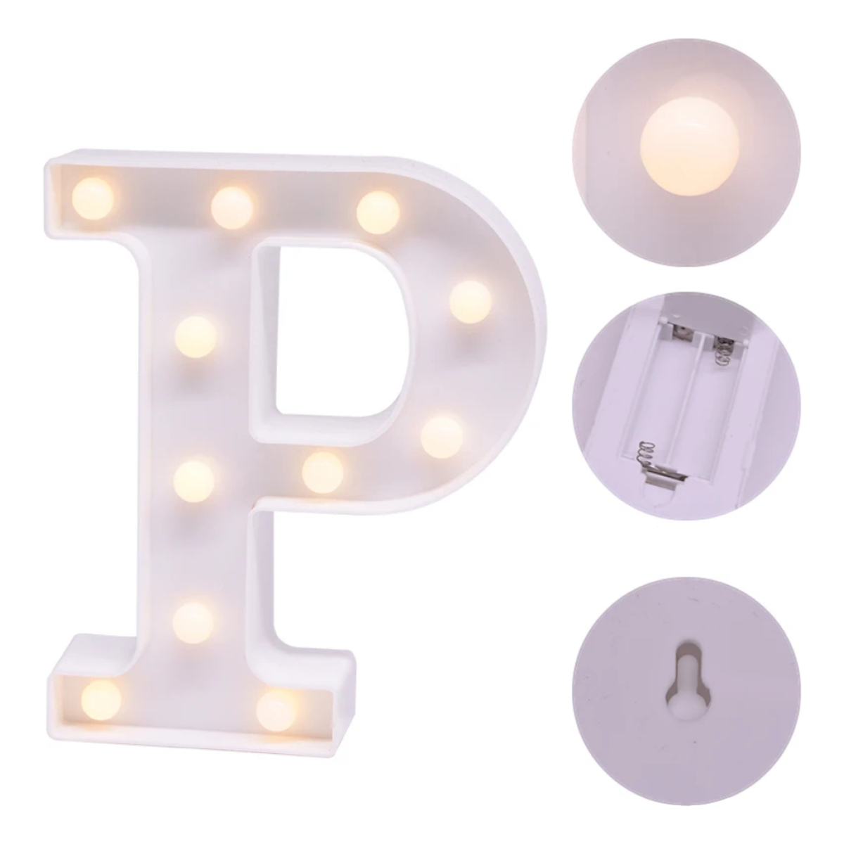 Letras Luces Led Light Decoración Fiestas, Cumpleaños - Imagen 42