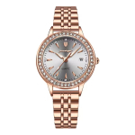 Reloj Elegante Con Correa De Acero Inoxidable Ultrafino - Imagen 7
