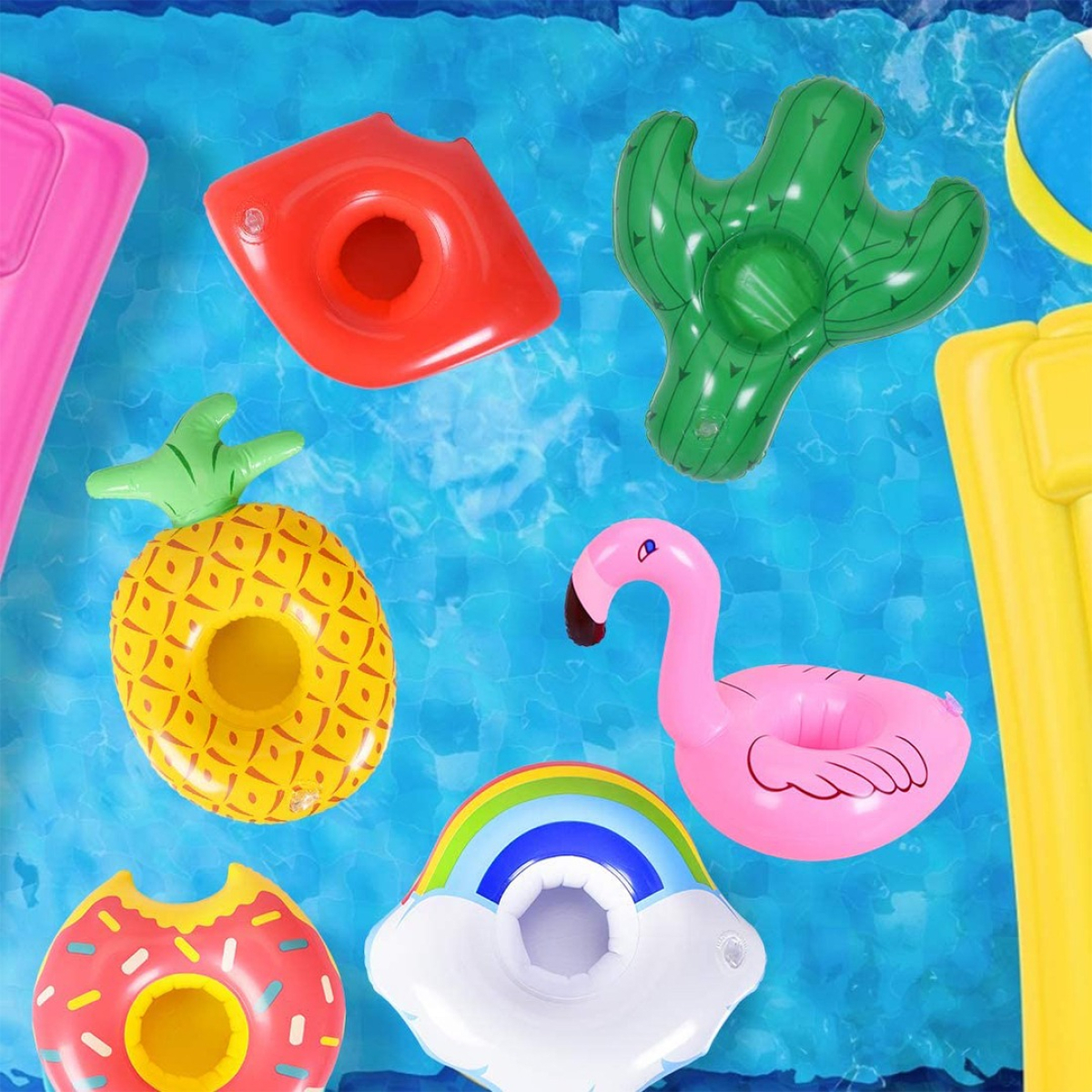 Posavasos Inflable Para Piscina Diseño Cactus - Imagen 4