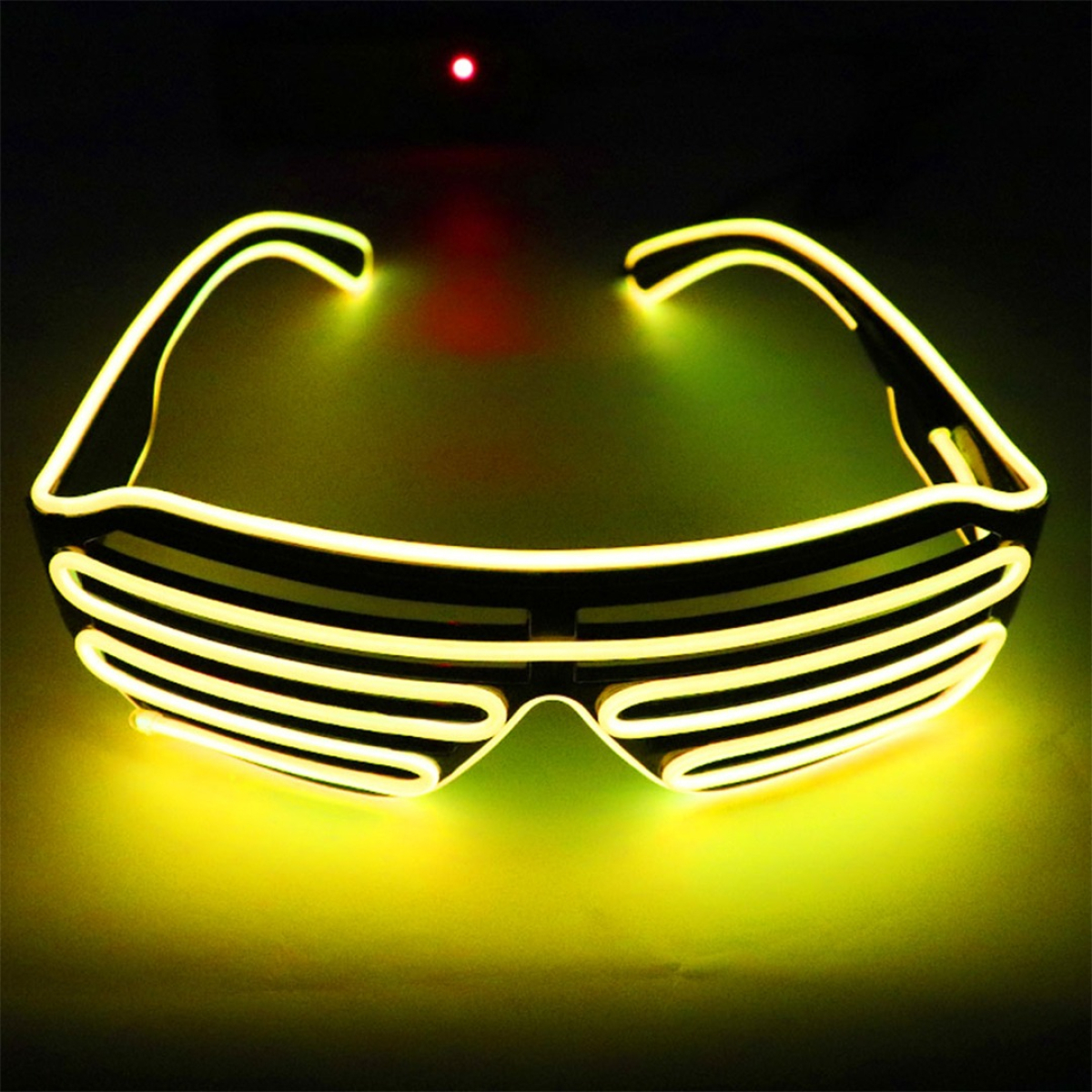 Lentes Led Neon Fiestas Electronica Rave Bodas A Pila - Imagen 4