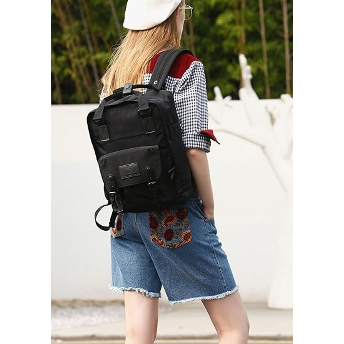 Mochila Doughnut Urbana Moda Bolsillo Laptop Calidad - Imagen 30