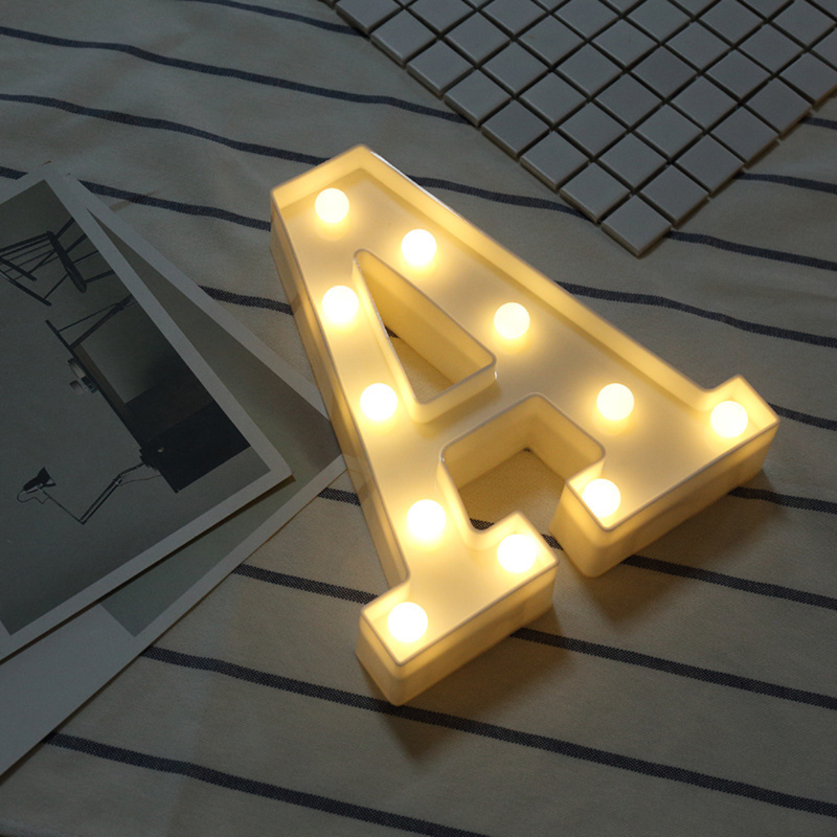 Letras Luces Led Light Decoración Fiestas, Cumpleaños - Imagen 19
