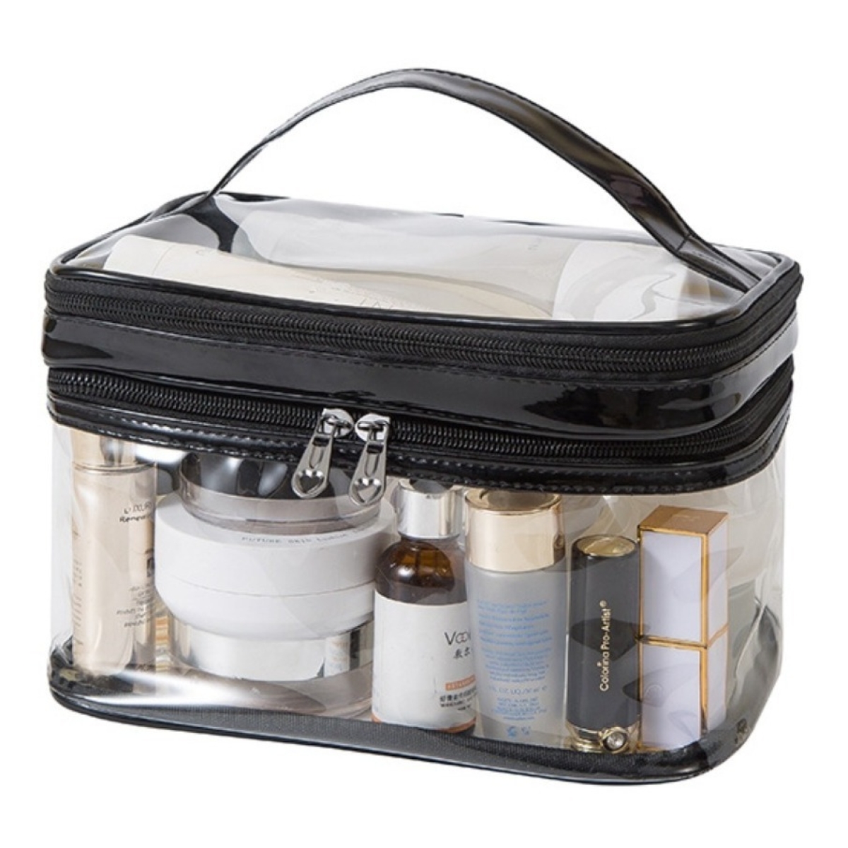 Neceser Organizador Cosmeticos Resistente Al Agua Doble Capa - Imagen 1