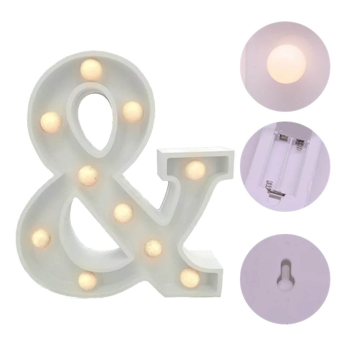Letras Luces Led Light Decoración Fiestas, Cumpleaños - Imagen 166