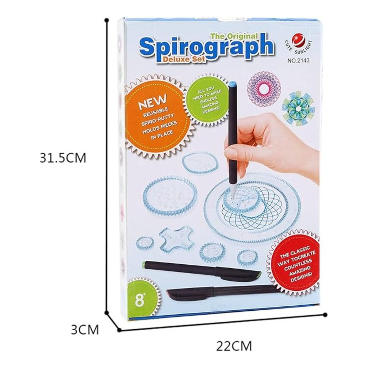 Juguete Espirografo De Alta Precision Varios Diseños - Imagen 6
