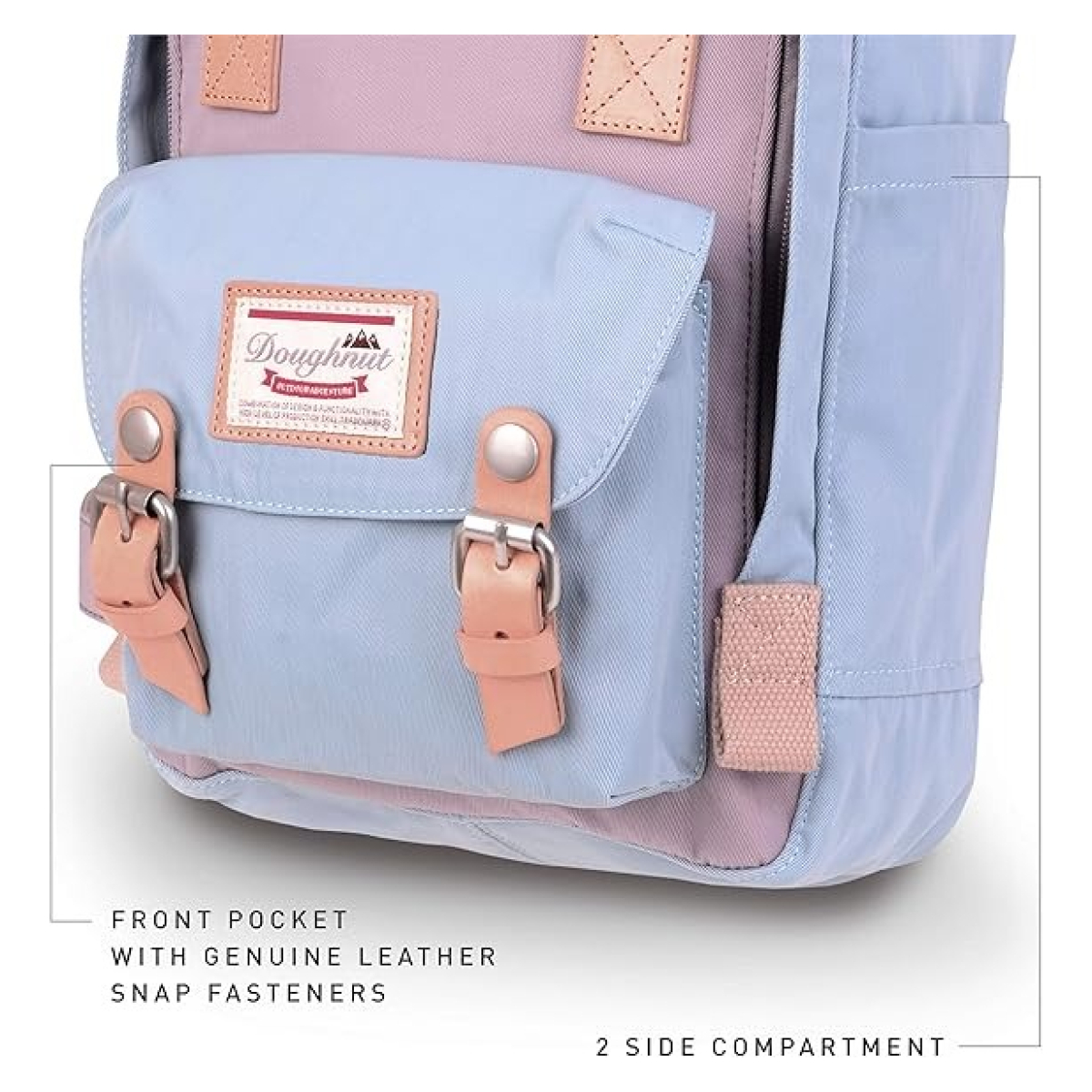 Mochila Doughnut Urbana Moda Bolsillo Laptop Calidad - Imagen 91