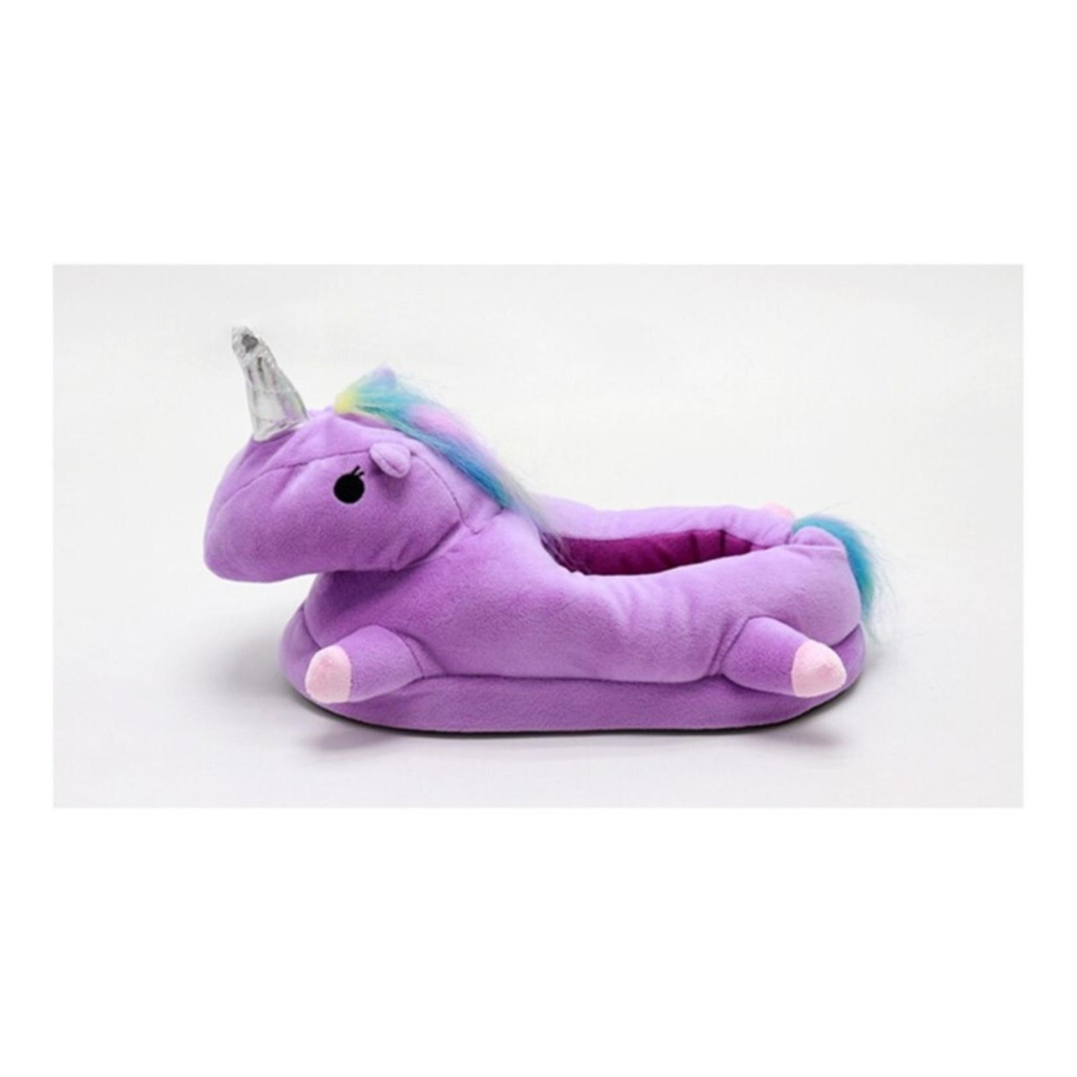 Pantuflas Unicornio Niñas Niños Con Luz Led - Iluminaras - Imagen 2