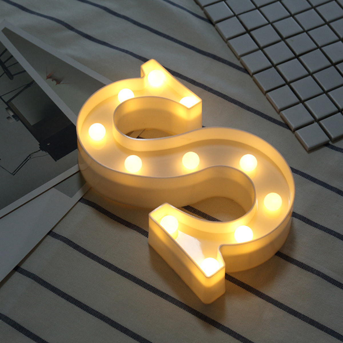 Letras Luces Led Light Decoración Fiestas, Cumpleaños - Imagen 75