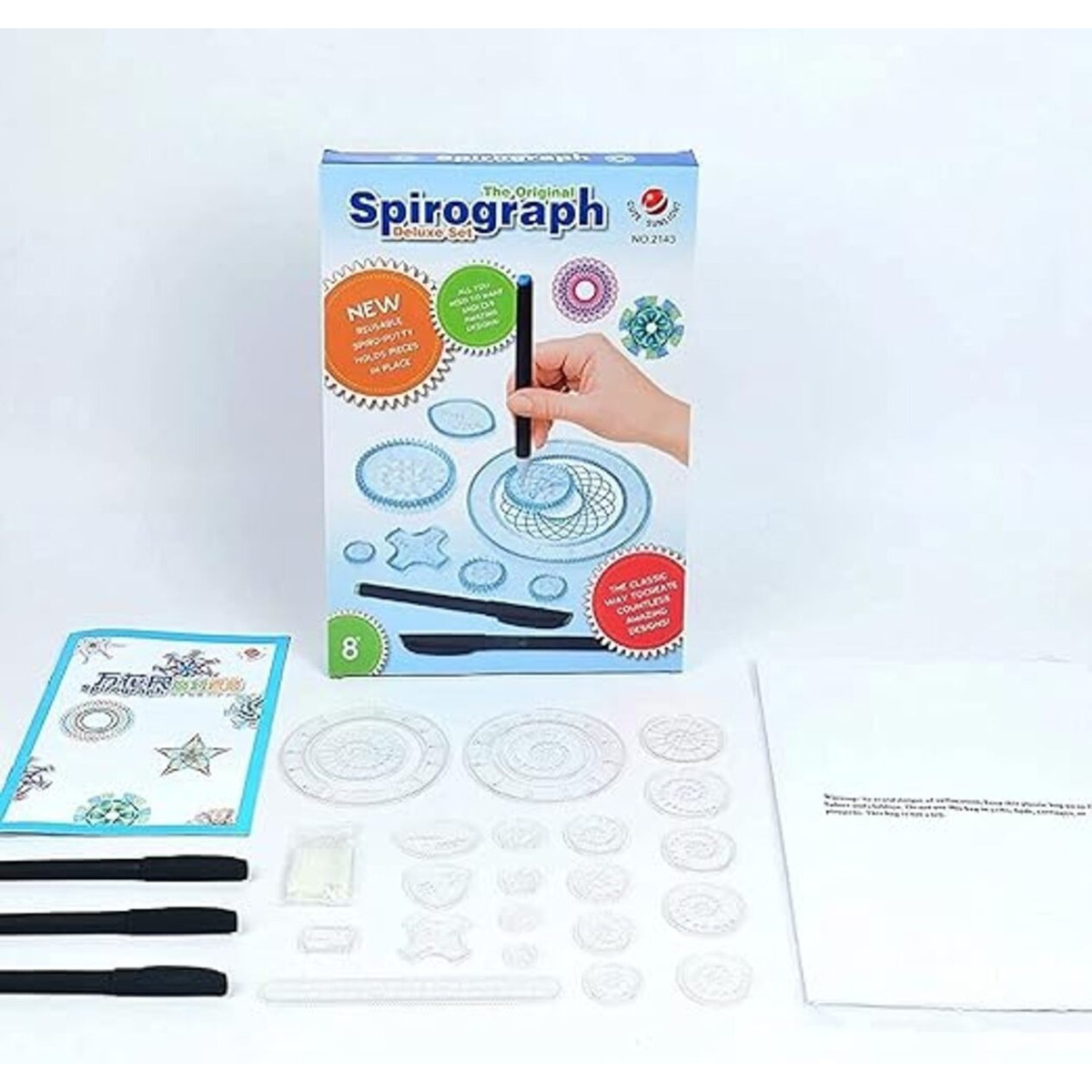 Juguete Espirografo De Alta Precision Varios Diseños - Imagen 2