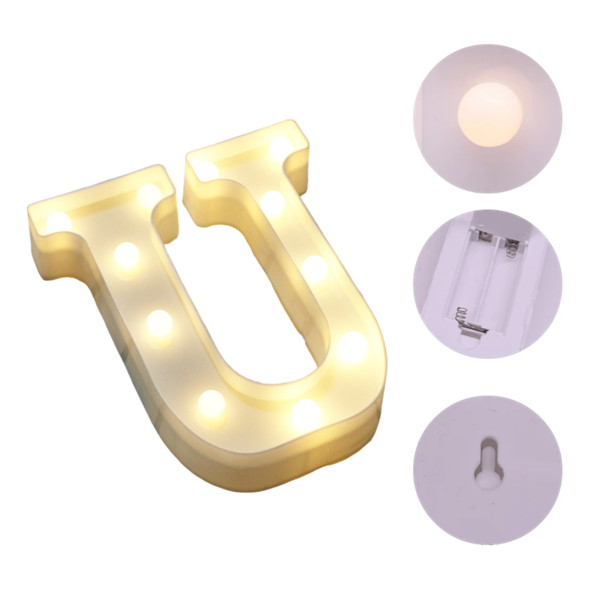 Letras Luces Led Light Decoración Fiestas, Cumpleaños - Imagen 156