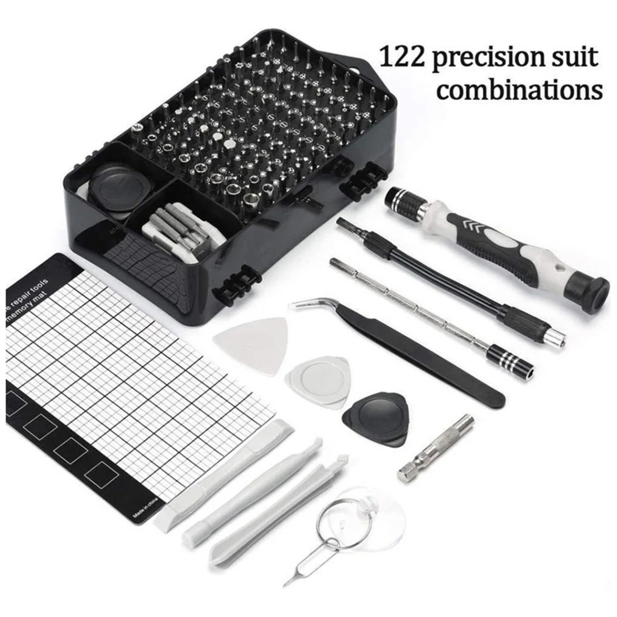 Kit De Destornilladores Magnéticos Para Reparación 122 En 1 - Imagen 2
