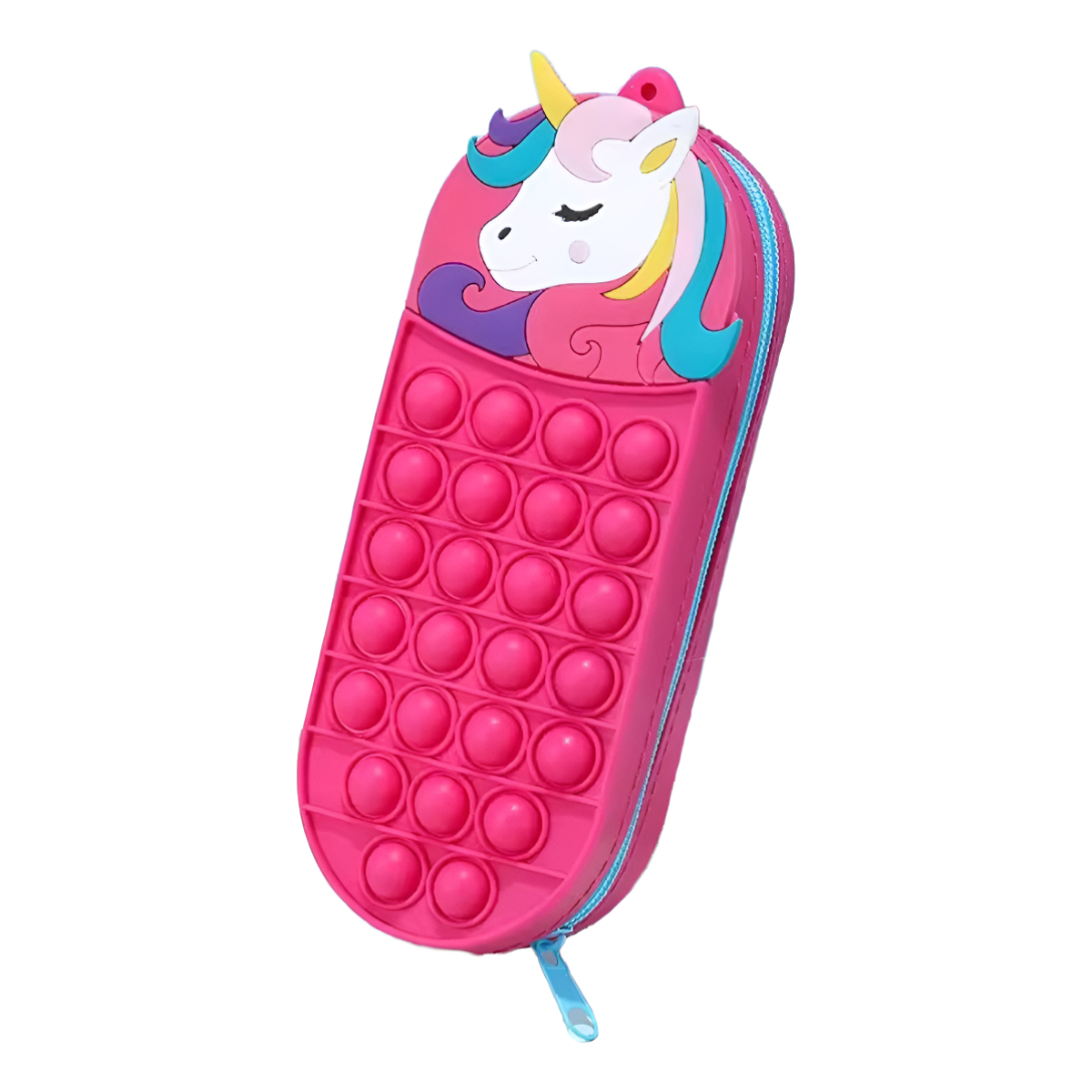 Cartuchera Pop It Infantil Escolar En Silicona Anti Estres - Imagen 11