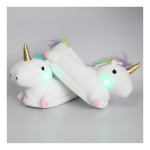 Pantuflas Unicornio Niñas Niños Con Luz Led - Iluminaras - Imagen 11