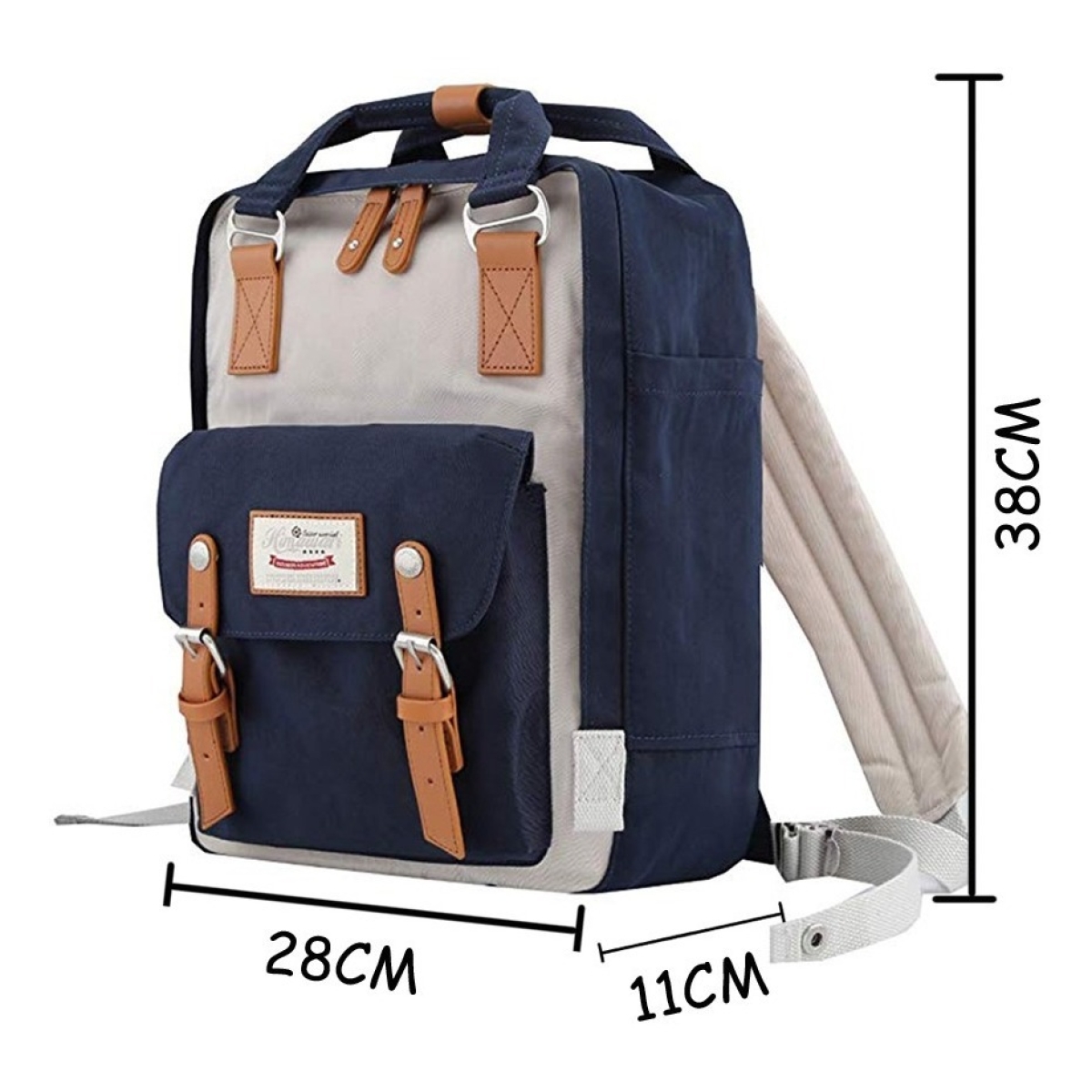 Mochila Doughnut Urbana Moda Bolsillo Laptop Calidad - Imagen 55