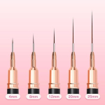 Set 5 Pinceles Liners Para Decoración De Uñas Profesionales - Imagen 8