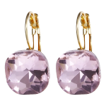 Aretes Pendientes Tipo Gema Brillantes Pequeños Elegante - Imagen 9