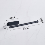 Porta Rollo Para Cocina De Acero Inoxidable Para Pared - Imagen 5