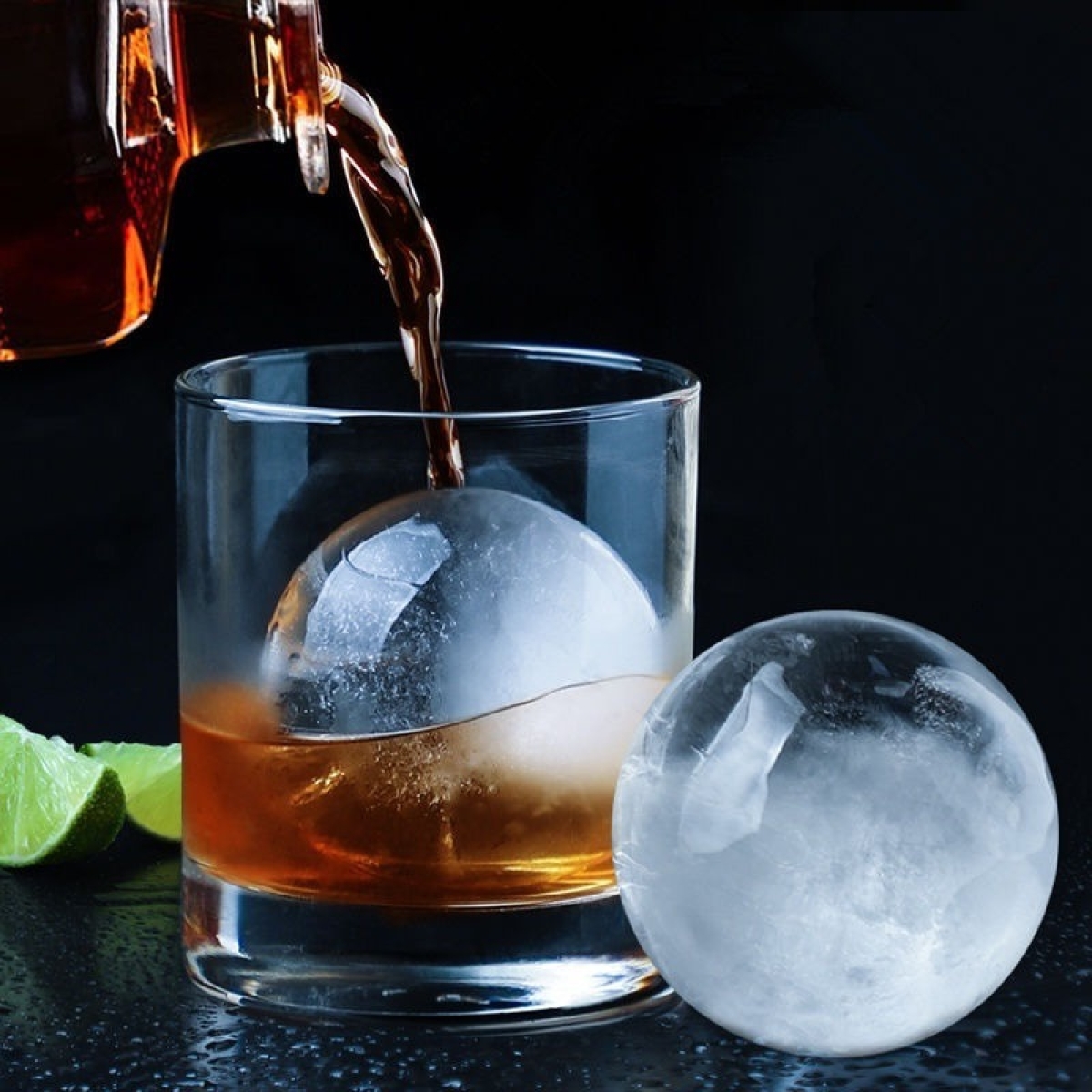 Molde De Hielo Esferico Hielera Silicona Plastico - Imagen 13