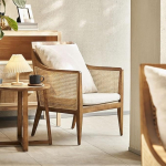 Butaca Silla Nórdica Interior De Madera Sofa Boho - Imagen 2