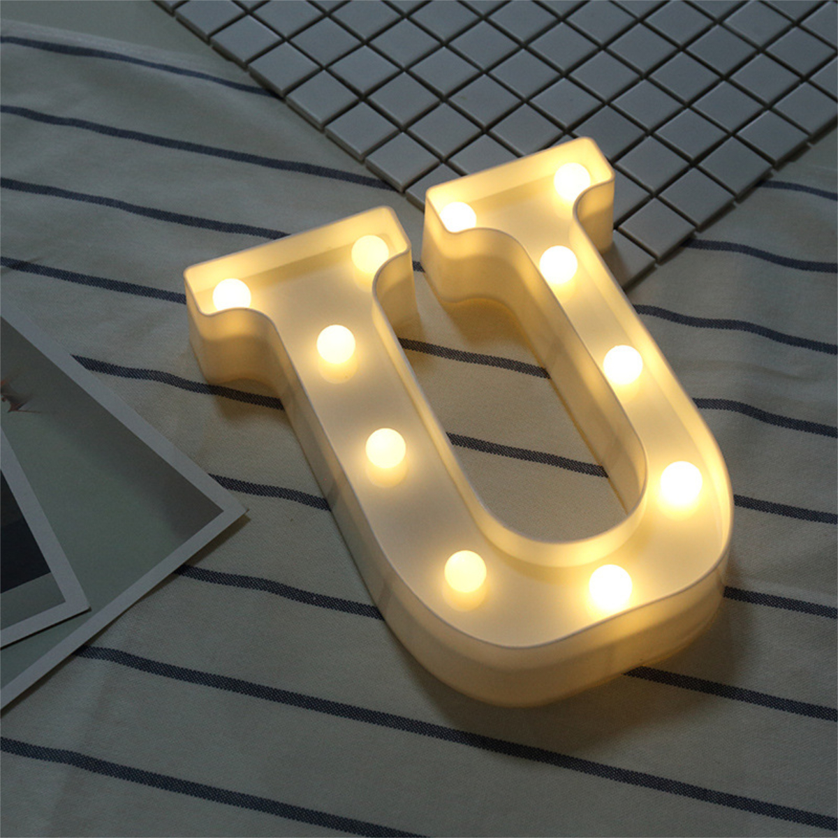 Letras Luces Led Light Decoración Fiestas, Cumpleaños - Imagen 155