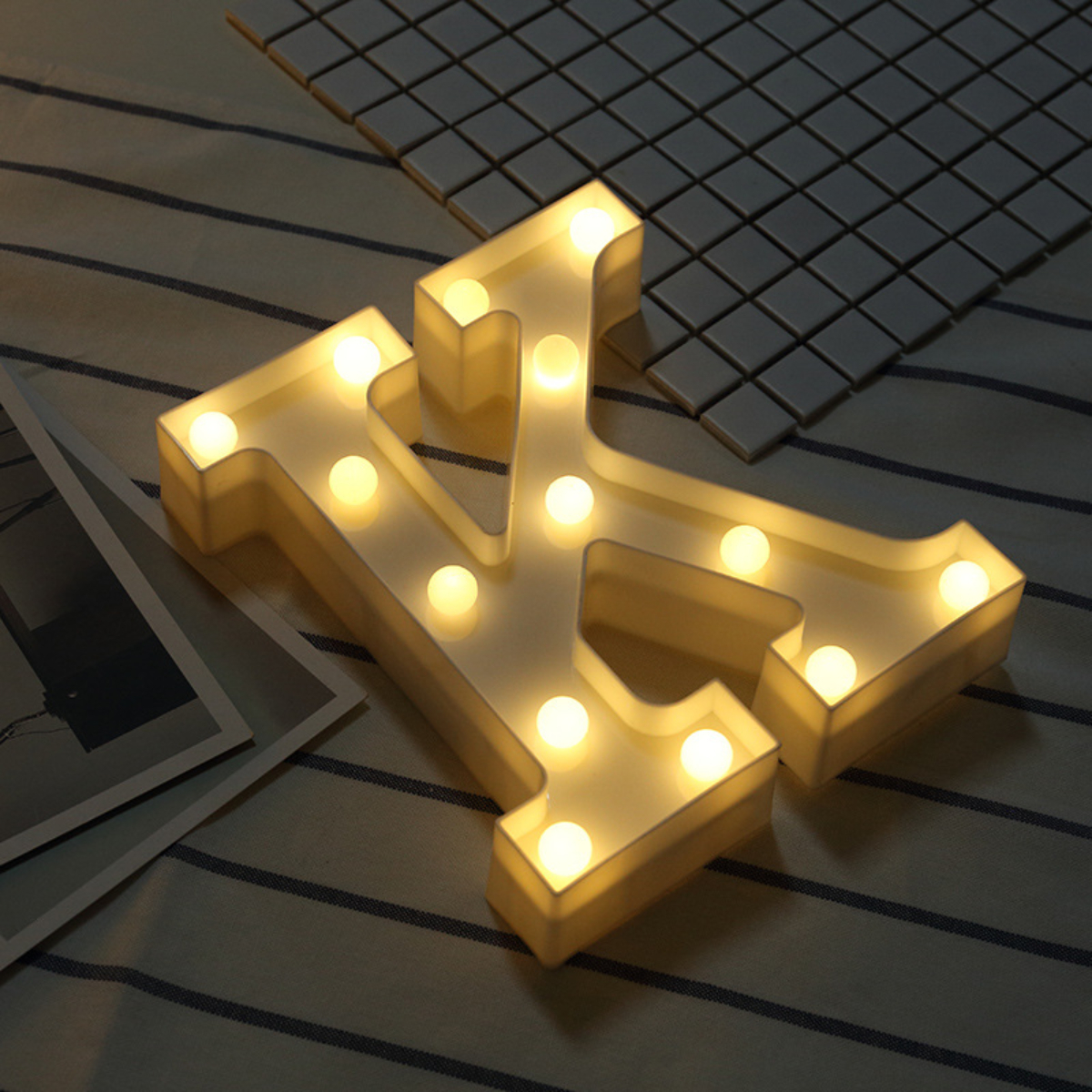 Letras Luces Led Light Decoración Fiestas, Cumpleaños - Imagen 29