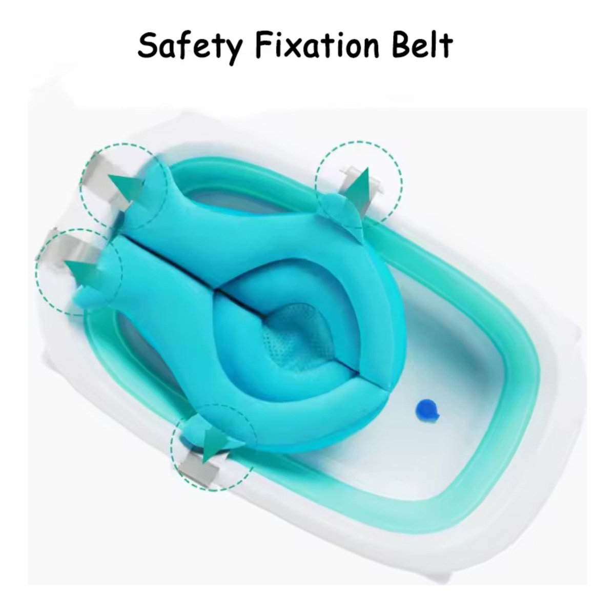 Asiento Colchon Para Bañeras Baño Bebes Ajustable - Imagen 8