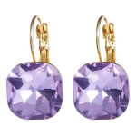 Aretes Pendientes Tipo Gema Brillantes Pequeños Elegante - Imagen 5