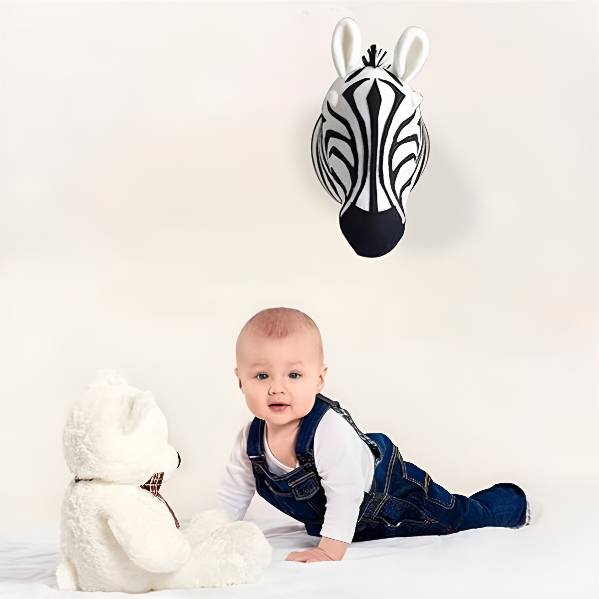 Animales De Pared Infantiles En Fieltro Para Decorar - Imagen 5