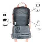 Mochila Doughnut Urbana Moda Bolsillo Laptop Calidad - Imagen 74