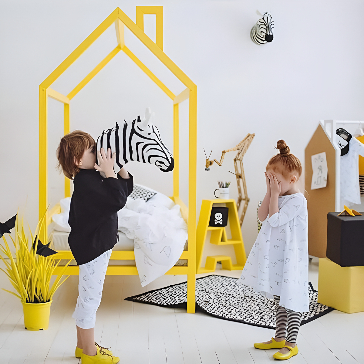 Animales De Pared Infantiles En Fieltro Para Decorar - Imagen 6
