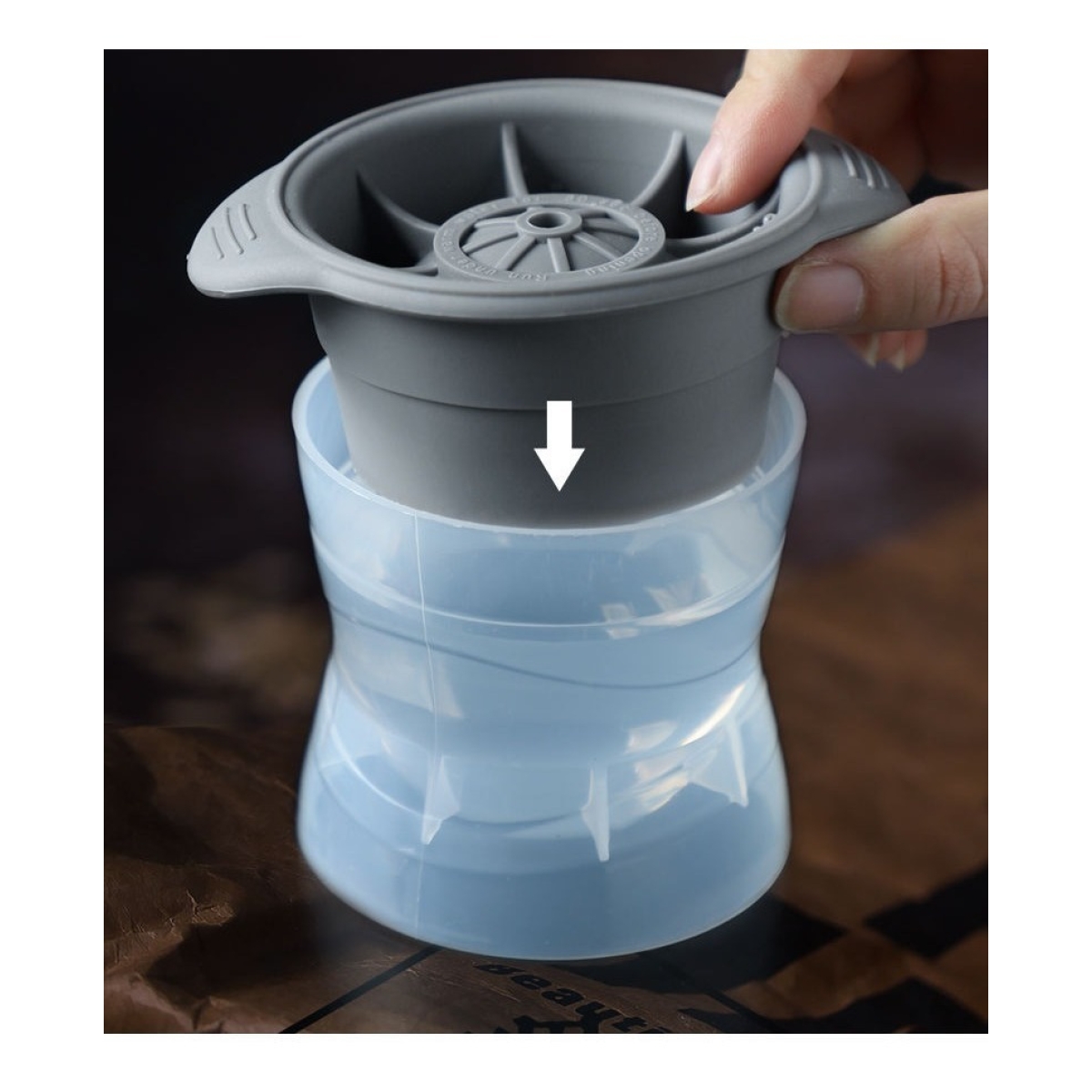 Molde De Hielo Esferico Hielera Silicona Plastico - Imagen 12