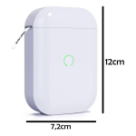 Impresora De Etiquetas Bluetooth Portátil Mini Etiquetadora - Imagen 7