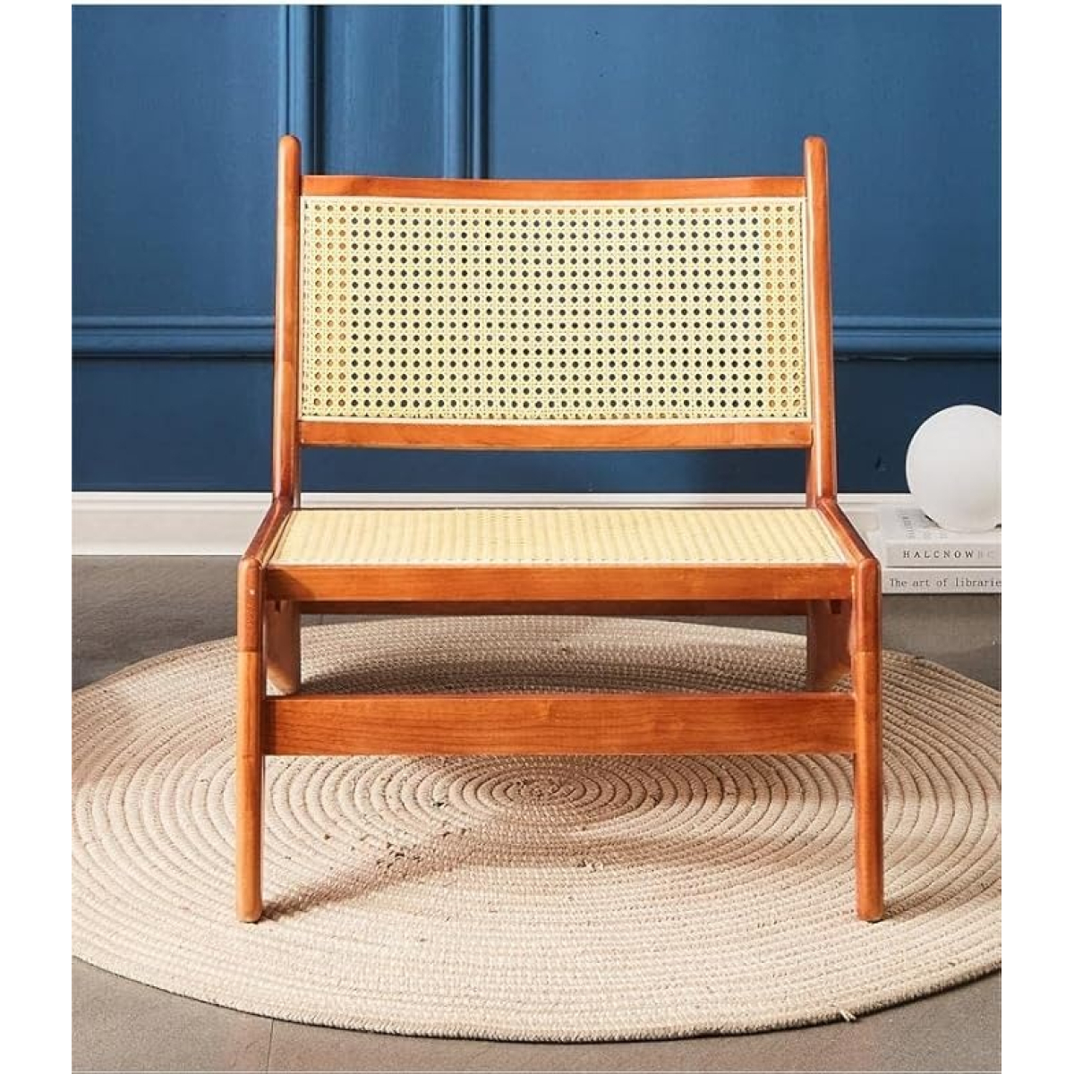 Butaca Silla De Madera Para Living Poltrona Inclinada - Imagen 2