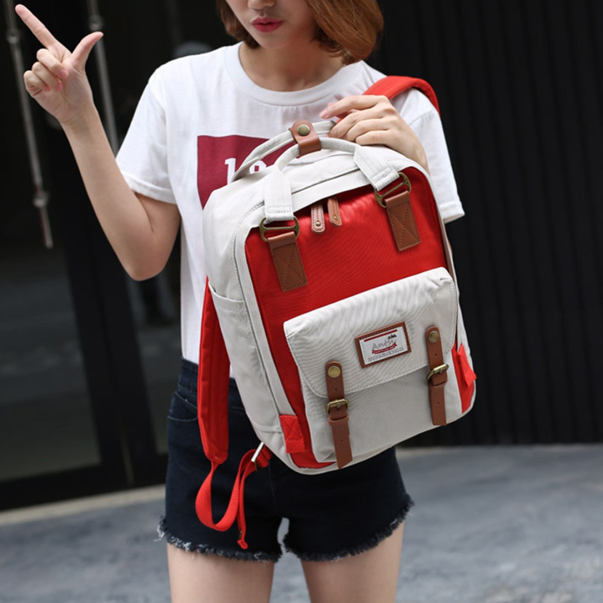 Mochila Doughnut Urbana Moda Bolsillo Laptop Calidad - Imagen 84