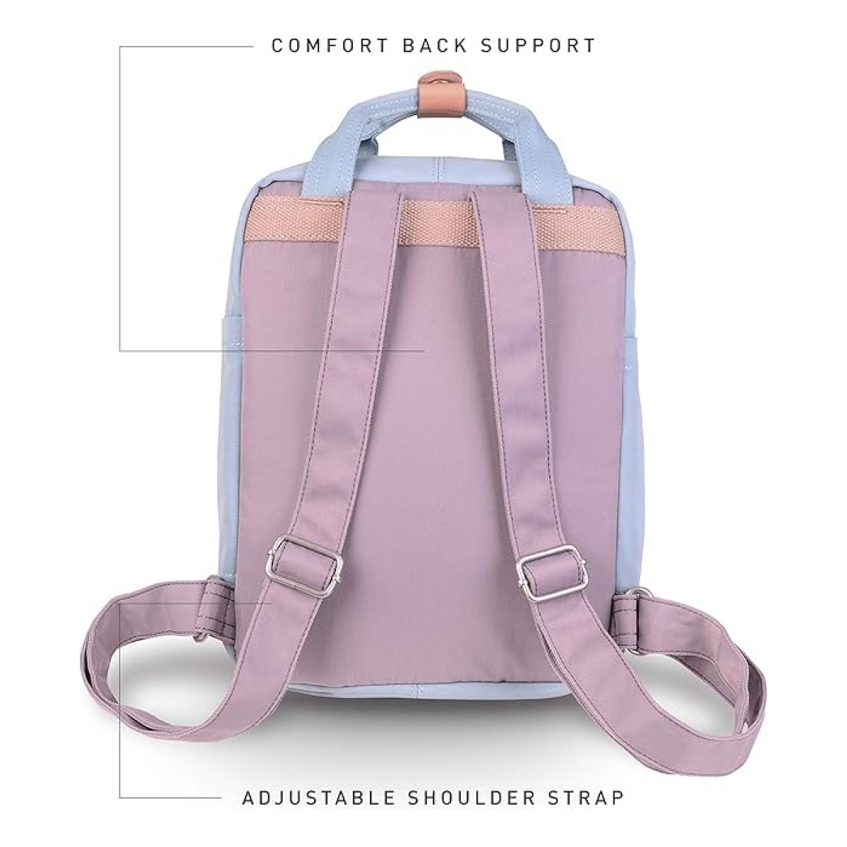 Mochila Doughnut Urbana Moda Bolsillo Laptop Calidad - Imagen 92
