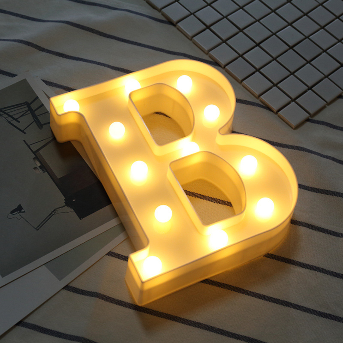 Letras Luces Led Light Decoración Fiestas, Cumpleaños - Imagen 106