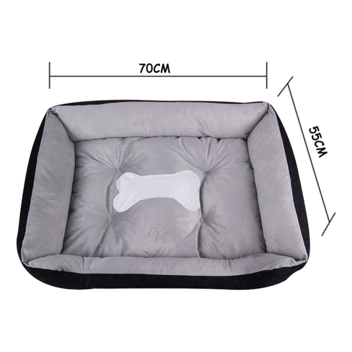 Cama Colchon Cucha Para Perros Mascotas Antideslizante - Imagen 4