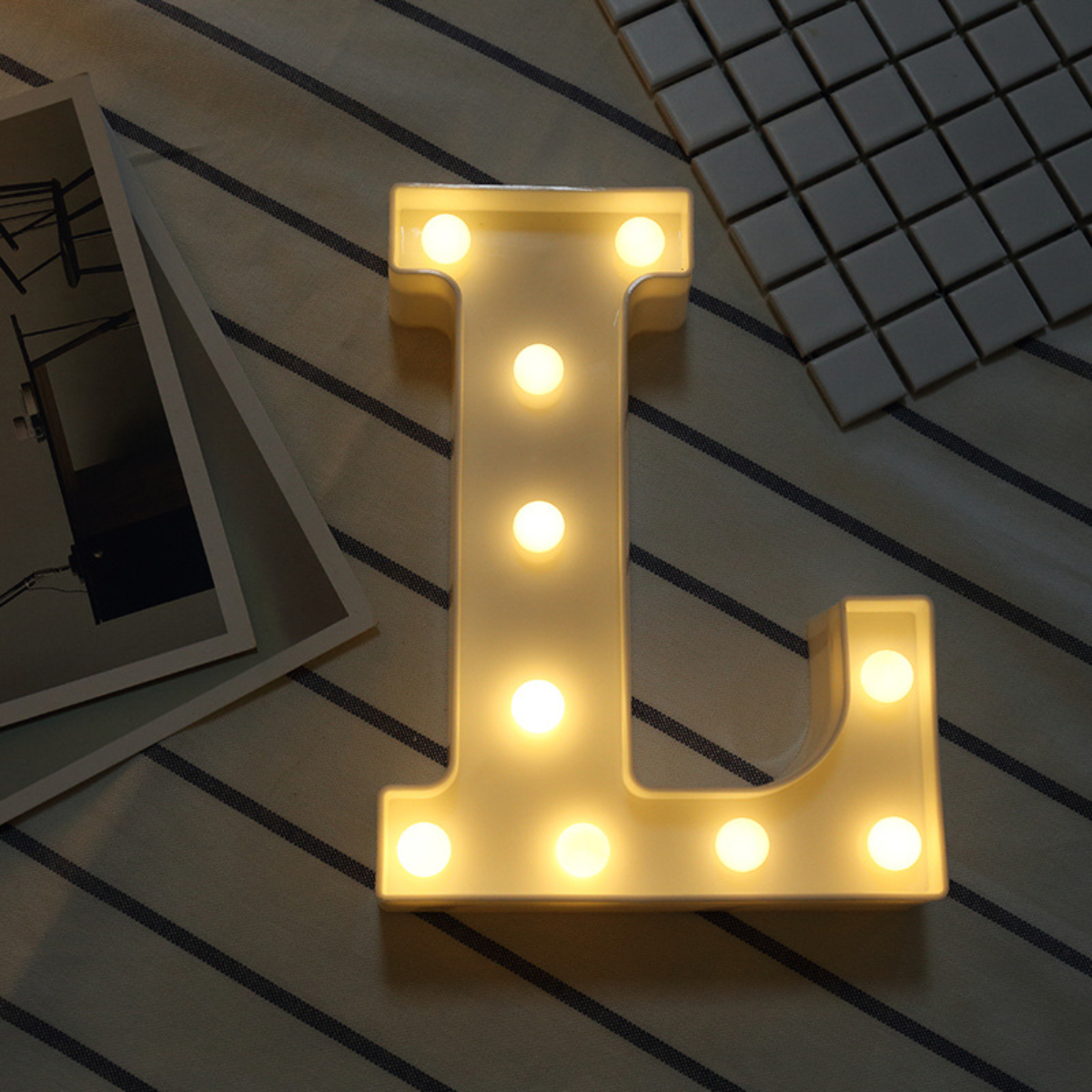 Letras Luces Led Light Decoración Fiestas, Cumpleaños - Imagen 131