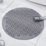 Alfombra Para Baño Antideslizante Con Ventosas Ducha Redonda - Imagen 4