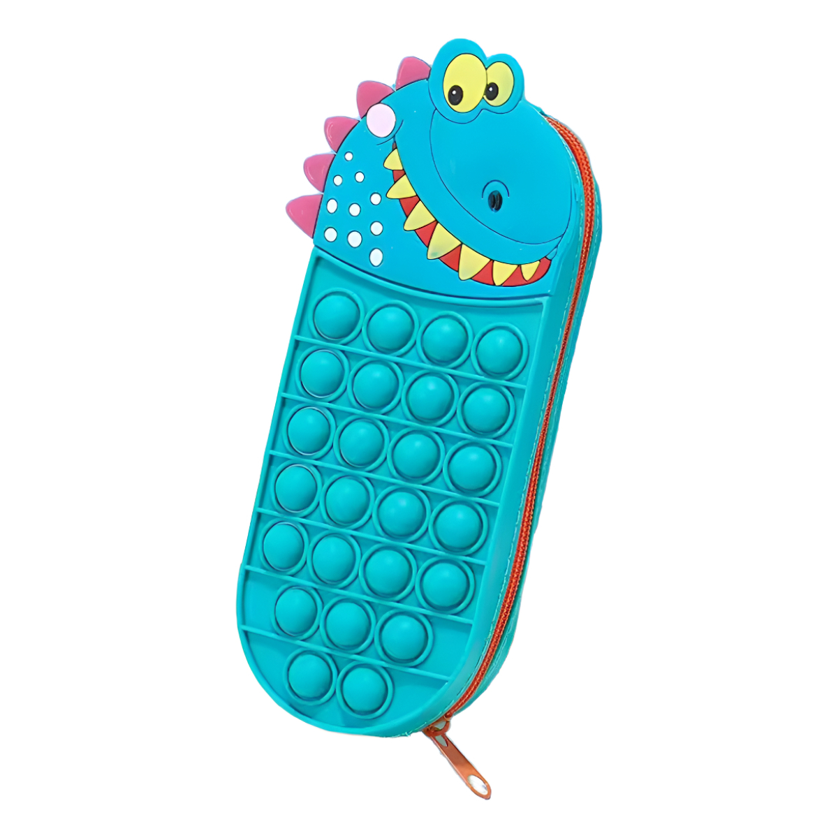 Cartuchera Pop It Infantil Escolar En Silicona Anti Estres - Imagen 1