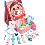 Juego Montessori De Madera Dentista Para Niños Imantado - Imagen 5