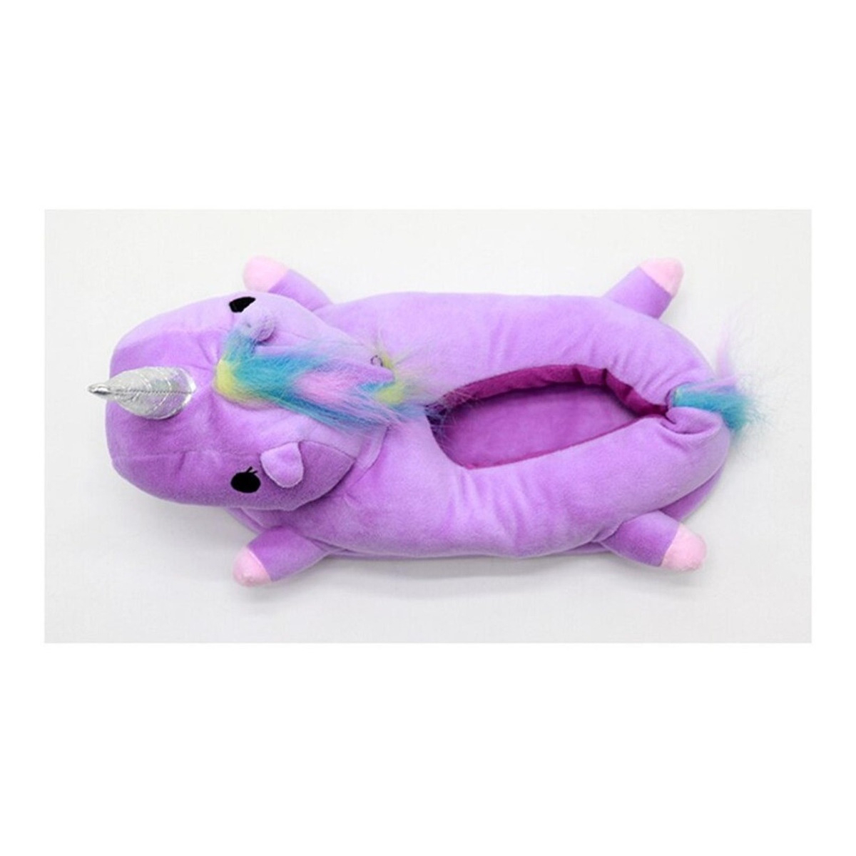 Pantuflas Unicornio Niñas Niños Con Luz Led - Iluminaras - Imagen 3