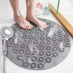 Alfombra Para Baño Antideslizante Con Ventosas Ducha Redonda - Imagen 3