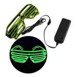 Lentes Led Neon Fiestas Electronica Rave Bodas A Pila - Imagen 12