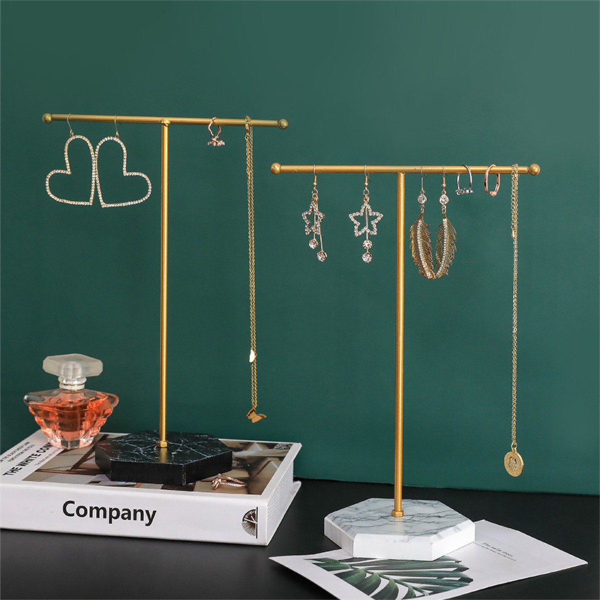 Organizador De Collares Joyería Para Colgar En T - Imagen 3