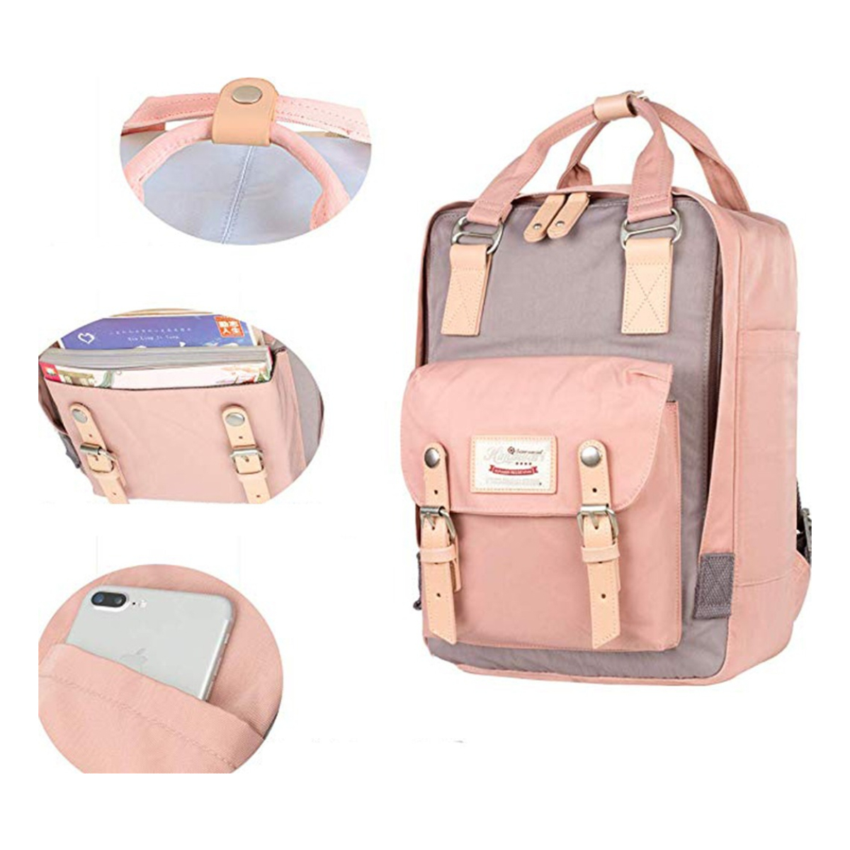 Mochila Doughnut Urbana Moda Bolsillo Laptop Calidad - Imagen 78