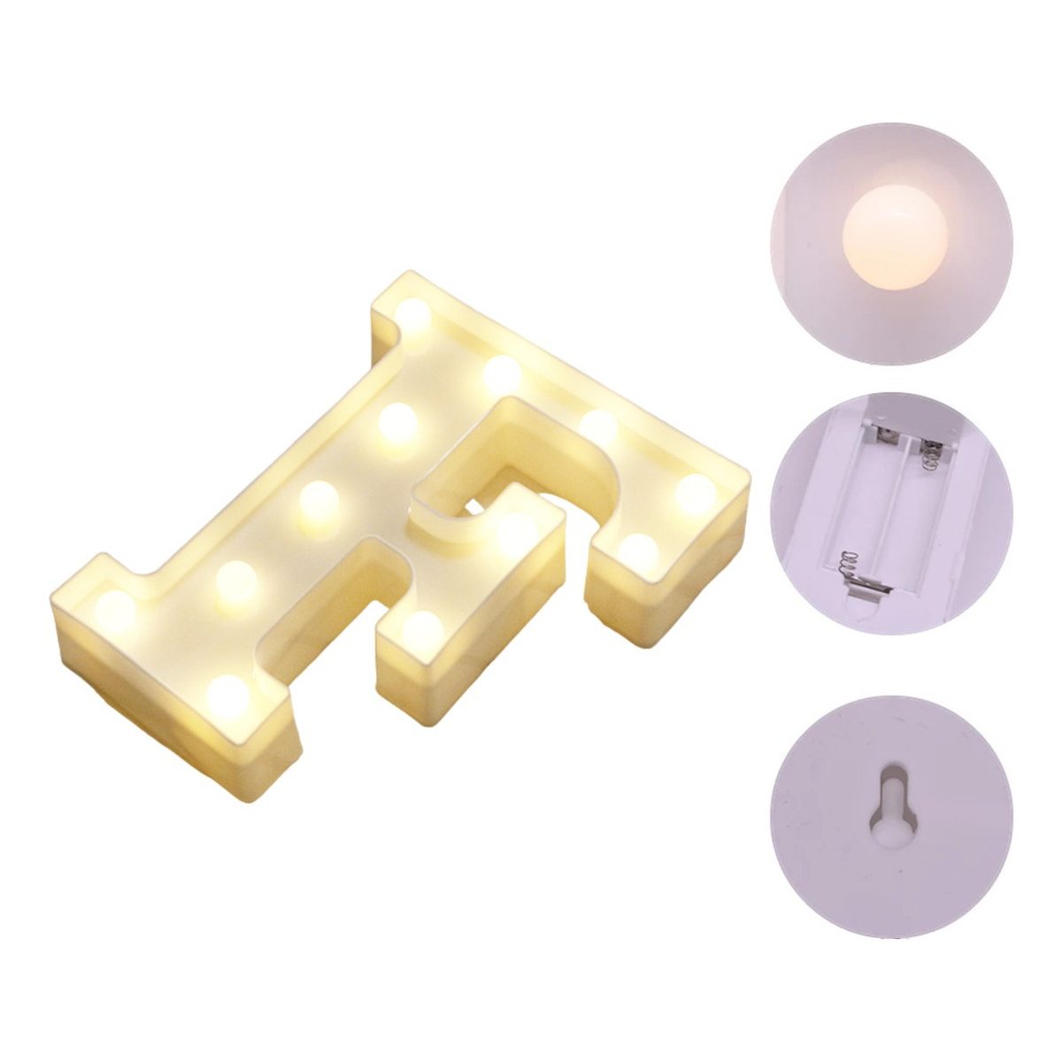Letras Y Numeros Led Corporeas Decoracion Fiestas Luces - Imagen 89