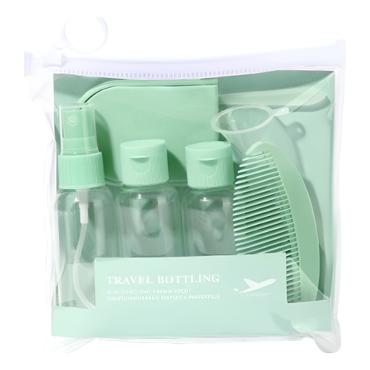 Kit Organizador Botellas Y Frascos Rellenables Para Viaje - Imagen 11
